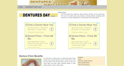 Desktop Screenshot of denturesdirectory.net